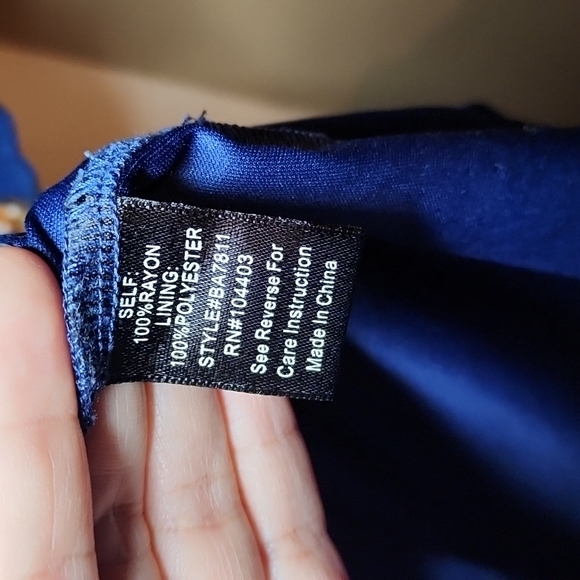 Blu pepper tunic‎ - Picture 6 of 6